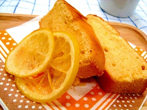 しょうがとレモン◆おいしいパウンドケーキ!!